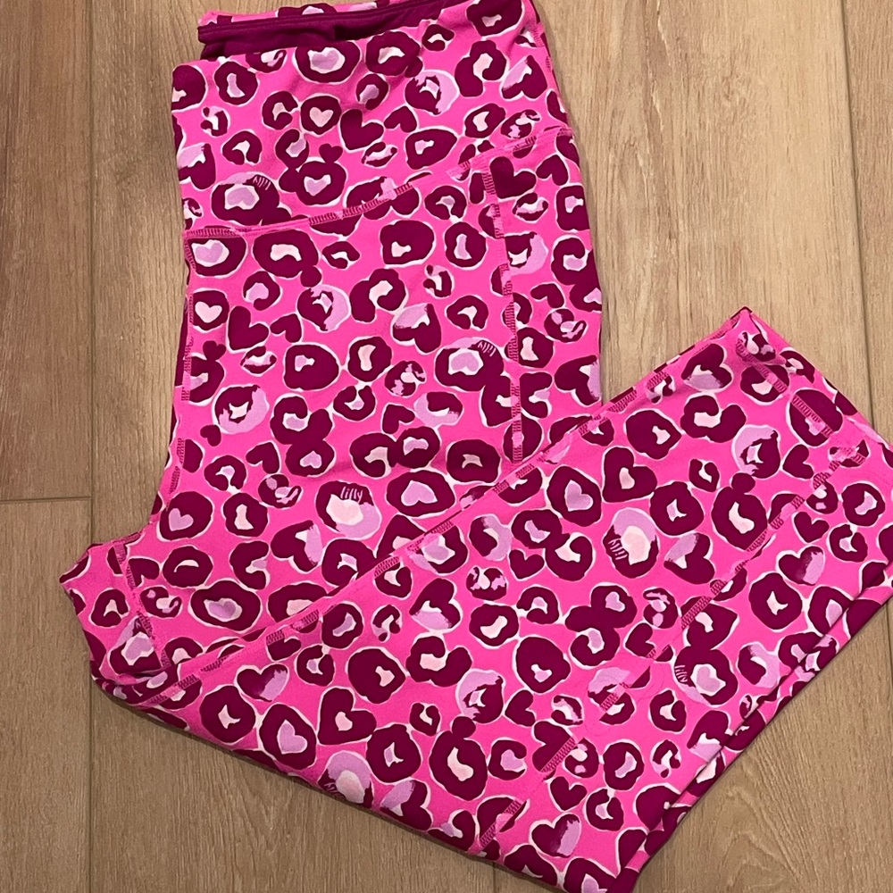 Pink Leopard Lilly Leggings